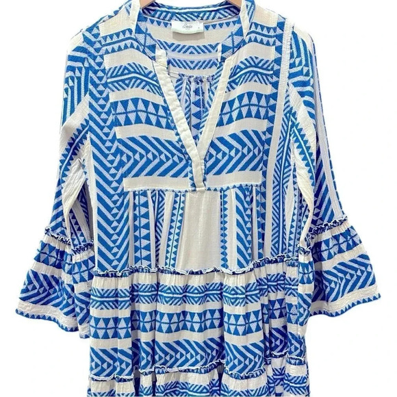 Devotion twins embroidered Ella tunic Anthropologie dress - Picture 4 of 12